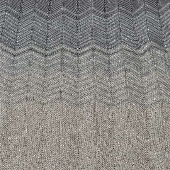 White House Black Market Gray and Cream Sweater - Picture 10 of 15